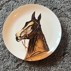 Horse Portrait Decorative Plate